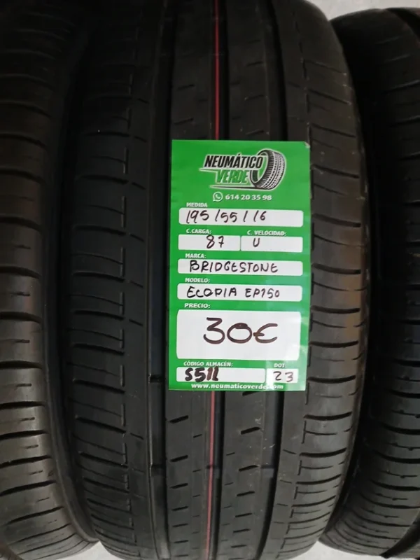 195 55 16 87V BRIDGESTONE ECOPIA EP150