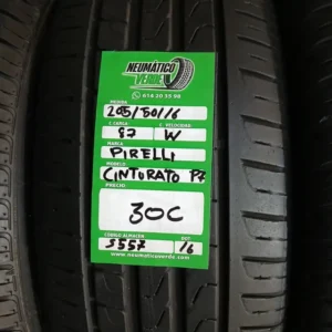 205 50 16 87W PIRELLI CINTURATO P7