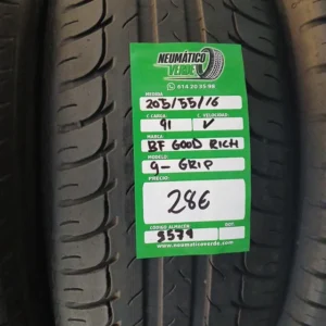 205 55 16 91V BF GOOD RICH G-GRIP