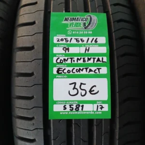 205 55 16 91H CONTINENTAL ECOCONTACT
