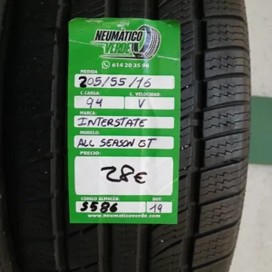 205 55 16 94V INTERSTATE ALLSEASON GT
