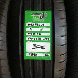 205 55 16 91V DEBICA PRESTO HP2