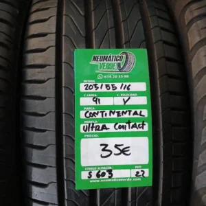 205 55 16 91Y CONTINENTAL ULTRACONTACT