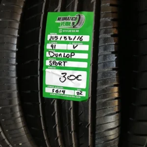 205 55 16 91V DUNLONP SPORT