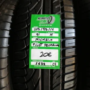 205 55 16 91H MICHELIN PILOT PRIMACY 4