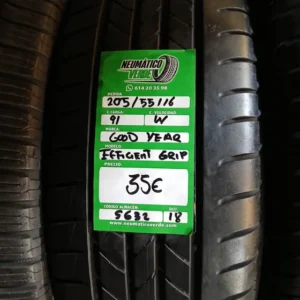 205 55 16 91W GOOD YEAR EFICIENTEGRIP