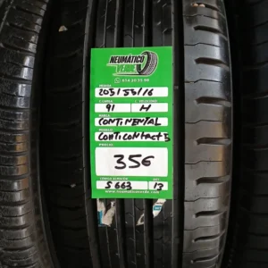 205 55 16 91H CONTINENTAL CONTICONTACT5