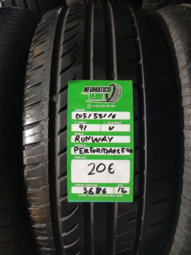205 55 16 91V RUNWAY PERFORMANCE 926