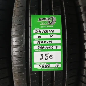 205 55 16 91V BARUM BRAVURIS 3