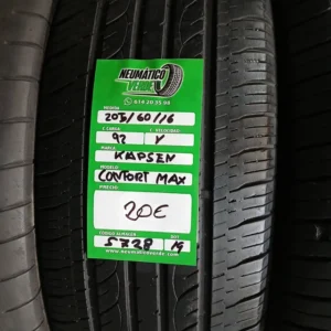 205 60 16 92Y KAPSEN CONFORT MAX