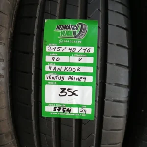 215 45 16 90V HANKOOK VENTUS PRIMACY 4