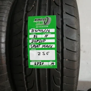 215 45 16 86H DUNLONP SPORT MAXX