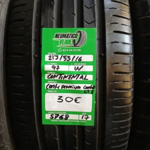 215 55 16 97W CONTINENTAL CONTIPREMIUMCONTACT