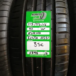 215 55 16 97W KUMHO ECSTA HS51