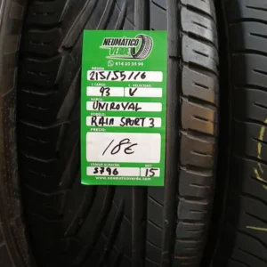 215 55 16 93V UNIROYAL RAIN SPORT 3