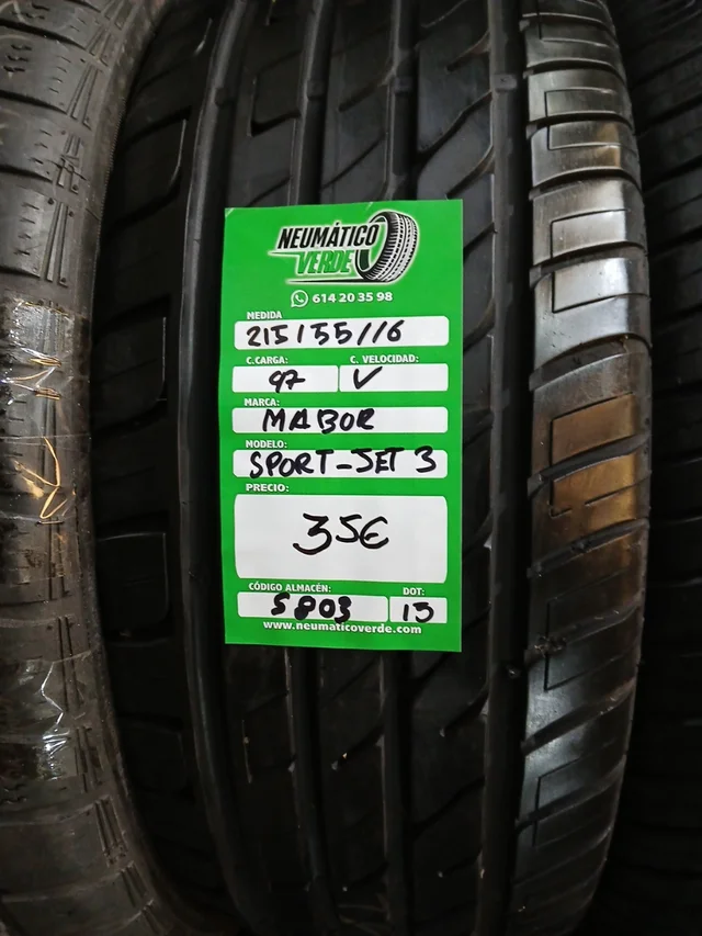 215 55 16 97V MABOR SPORT JET 3