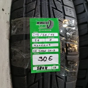 215 55 16 99H NANKANG NK SNOW SV-2