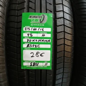 215 55 16 95H YOKOHAMA ASPEC