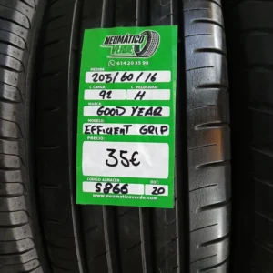 205 60 16 92H GOOD YEAR EFICIENT GRIP