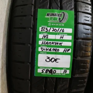 225 70 16 102H HANKOOK DINAPRO HP