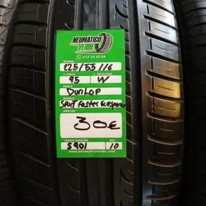 225 55 16 95W DUNLONP SPORTFASTER RESPONCE