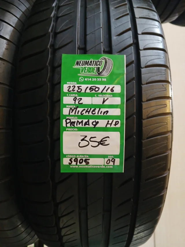 225 50 16 92Y MICHELIN PRIMACY HP