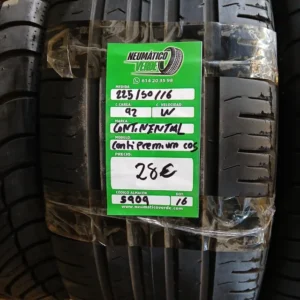 225 50 16 92W CONTINENTAL CONTI PREMIUM CONTACT 5
