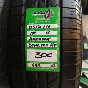 215 70 16 100H HANKOOK DINAPRO HP