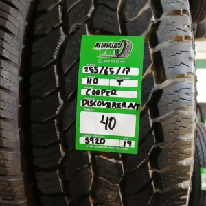 255 65 17 110T COOPER DISCOVERER A/T