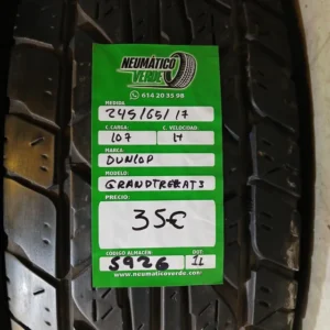 245 65 17 107H DUNLONP GRANDTREK AT3