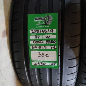 205 45 17 88W GOOD YEAR EAGLE F1