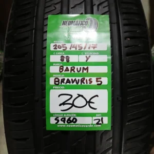 205 45 17 88Y BARUM BRAVURIS 5