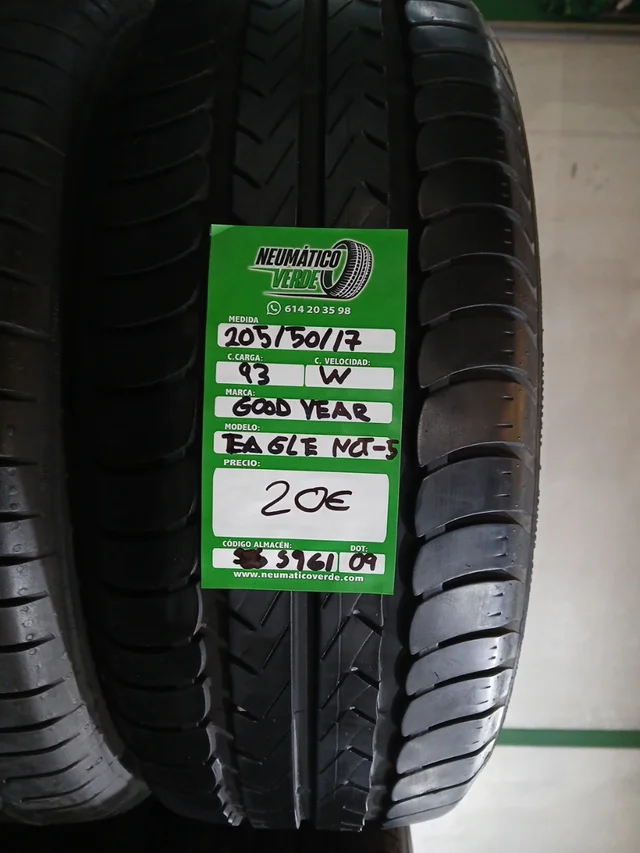 205 50 17 93W GOOD YEAR EAGLE NCT5