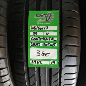 205 50 17 89V CONTINENTAL SPORT CONTACT