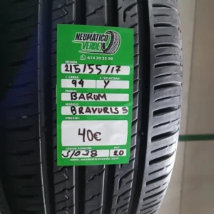 215 55 17 94Y BARUM BRAVURIS 5