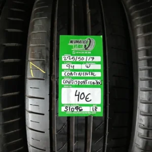 225 50 17 94W CONTINENTAL CONTISPORTCONT