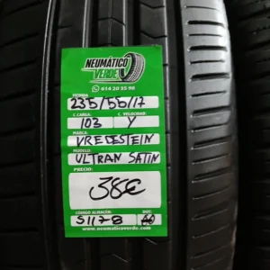 235 55 17 103Y VREDESTEIN ULTRAN SATIN