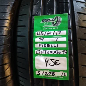 225 60 17 99V PIRELLI CINTURATO P7