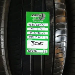 225 50 17 94V MICHELIN PRIMACY 3