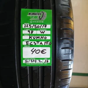 225 50 17 98W KUMHO ECSTA HS51