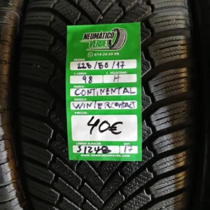 225 50 17 98H CONTINENTAL WINTERCONTACT