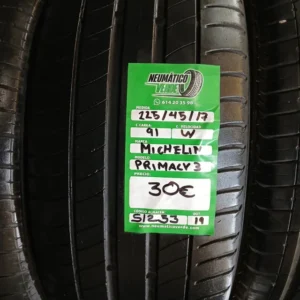 225 45 17 91W MICHELIN PRIMACY 3