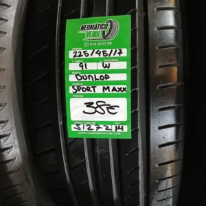 225 45 17 91W DUNLONP SPORT MAXX