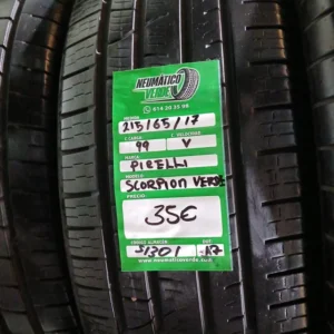 215 65 17 99V PIRELLI SCORPION VERDE