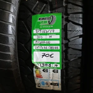 215 60 17 100H MICHELIN LATITUDE CROOS