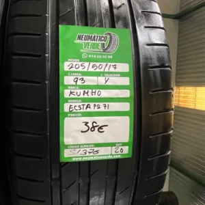 205 50 17 93Y KUMHO ECSTAR PS71