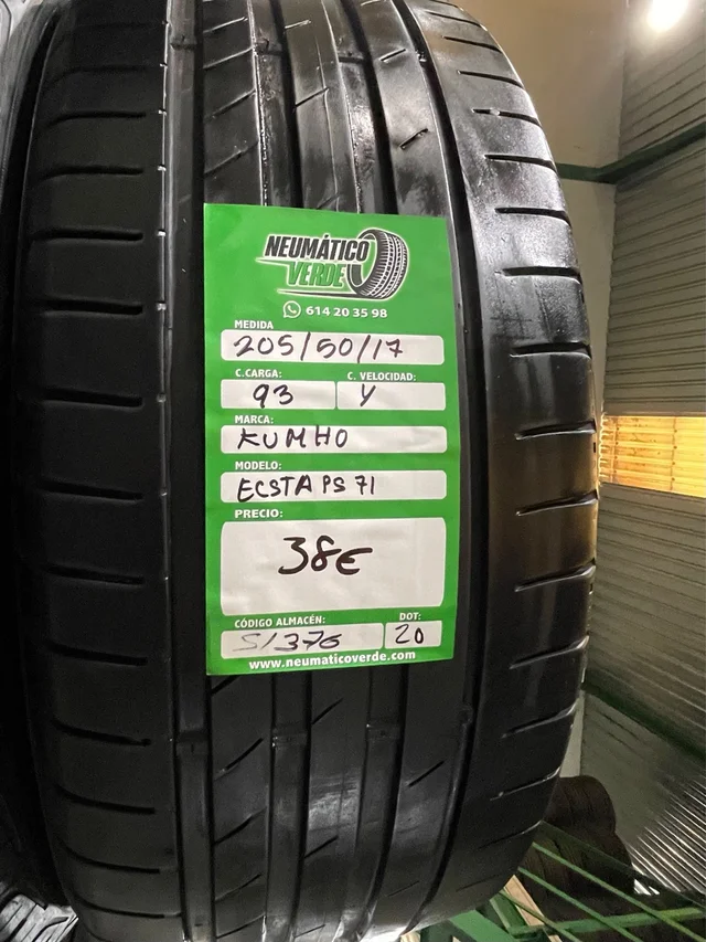 205 50 17 93Y KUMHO ECSTAR PS71
