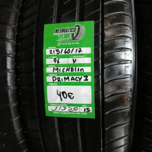 215 60 17 96V MICHELIN PRIMACY 3
