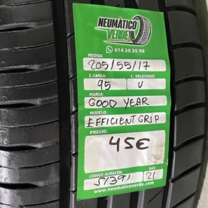 205 55 17 95V GOOD YEAR EFFICIENT GRIP