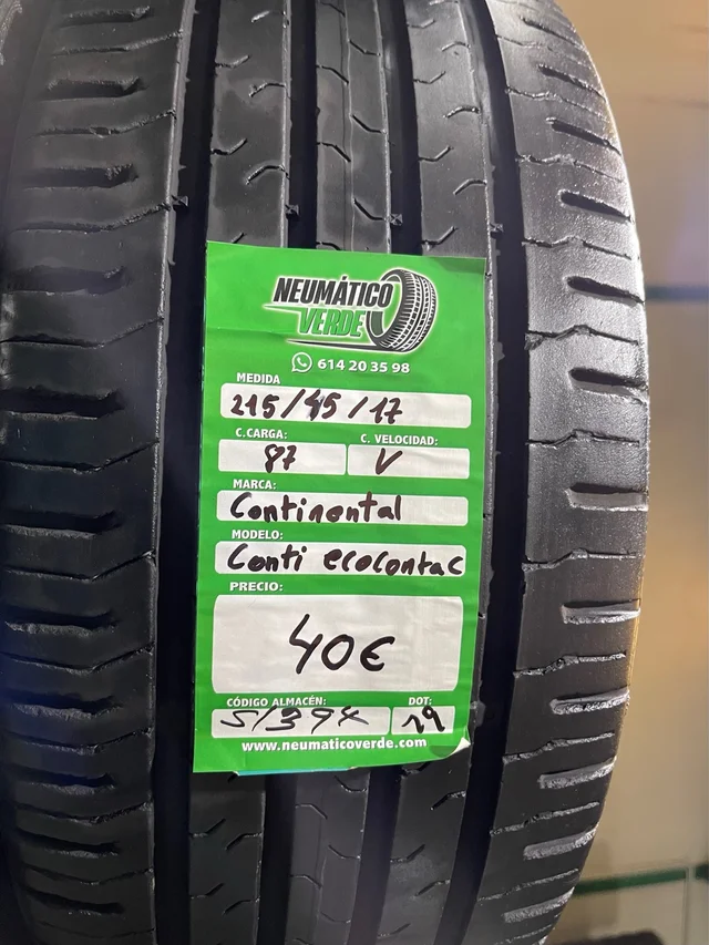 215 45 17 97V CONTINENTAL CONTIECOCONTAC